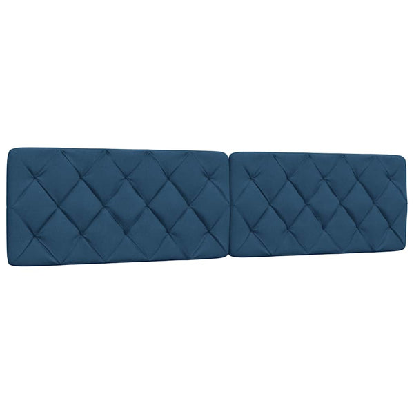 Bettgestell Blau 200x200 cm mit LED