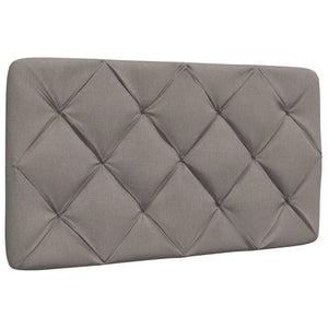 Bett mit Matratze Taupe 80x200 cm