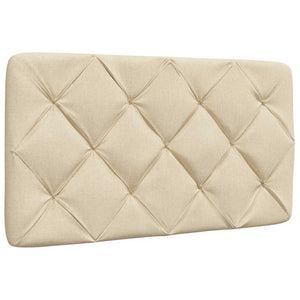 Bett mit Matratze Creme 90x190 cm