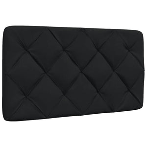 Bett mit Matratze Schwarz 90x200 cm