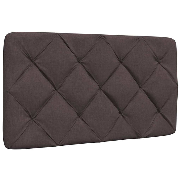 Bett mit Matratze Dunkelbraun 90x200 cm