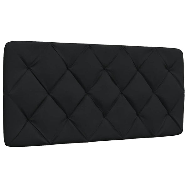 Bett mit Matratze Schwarz 100x200 cm