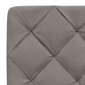 Bett mit Matratze Taupe 120x200 cm