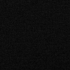 Bett mit Matratze Schwarz 180x200 cm