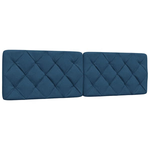 Bett mit Matratze Blau 180x200 cm