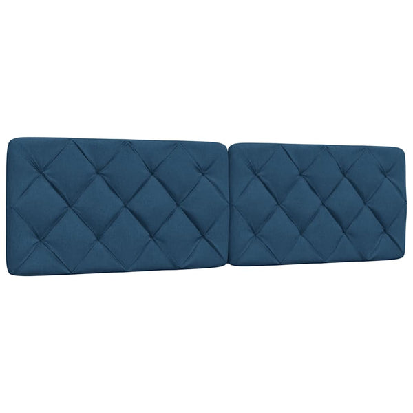 Bett mit Matratze Blau 180x200 cm