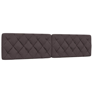 Bett mit Matratze Dunkelbraun 200x200 cm