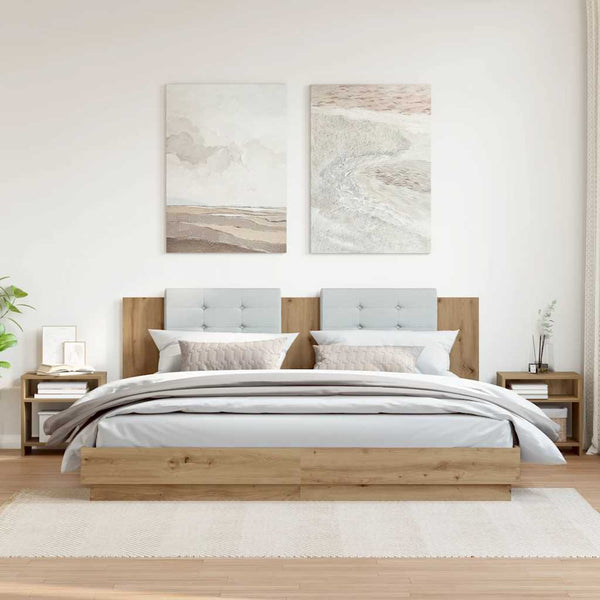 Nachttische 2er Set Artisan-Eiche