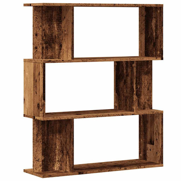 Bücherregal Altholz-Optik 80x96 cm
