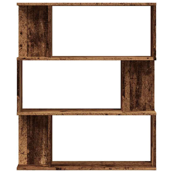 Bücherregal Altholz-Optik 80x96 cm