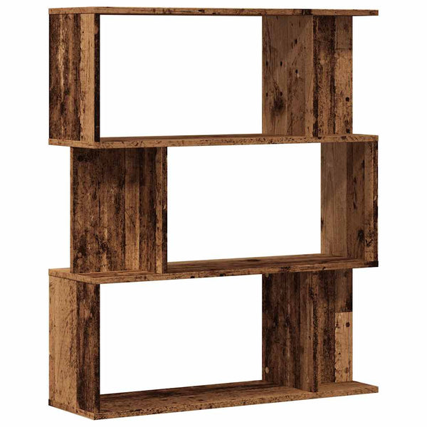 Bücherregal Altholz-Optik 80x96 cm