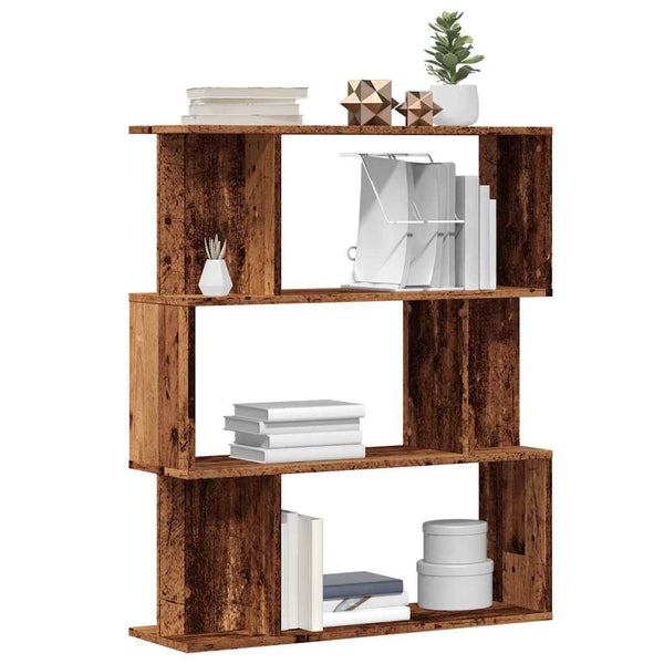 Bücherregal Altholz-Optik 80x96 cm
