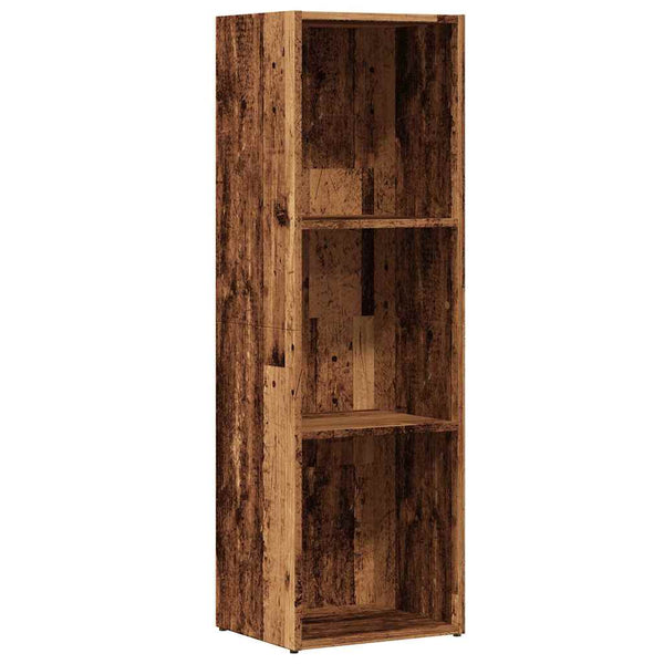 Bücherregal Altholz-Optik 36x30x114 cm