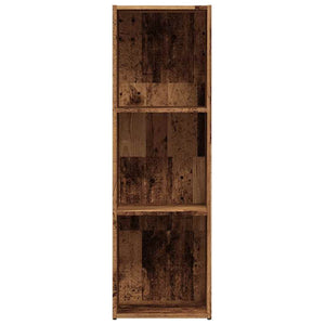 Bücherregal Altholz-Optik 36x30x114 cm