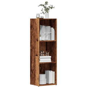 Bücherregal Altholz-Optik 36x30x114 cm