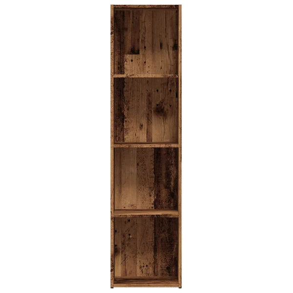 Bücherregal Altholz-Optik, 143 cm hoch