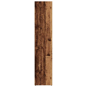 Bücherregal Altholz-Optik, 143 cm hoch