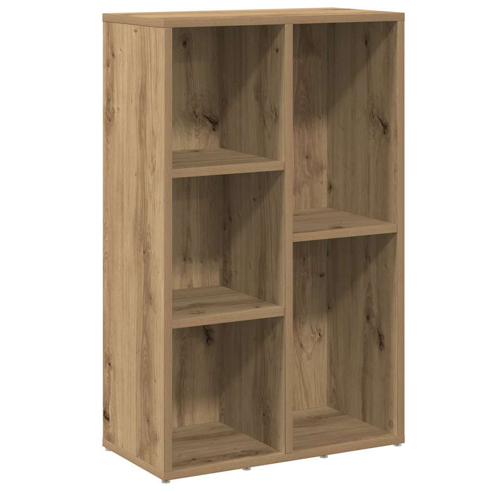 vidaXL Bookshelf Artisan Oak 50x25x80 cm Engineered Wood