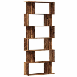 Bücherregal Altholz-Optik, 192 cm hoch