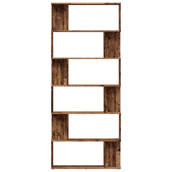 Bücherregal Altholz-Optik, 192 cm hoch