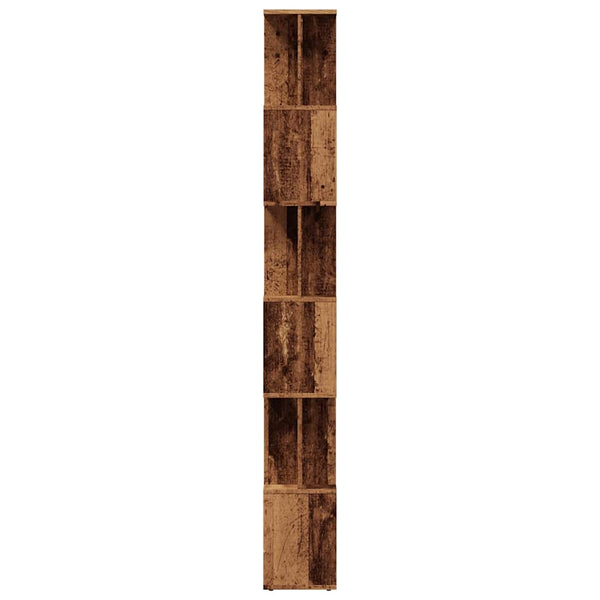 Bücherregal Altholz-Optik, 192 cm hoch