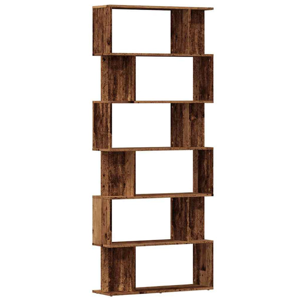Bücherregal Altholz-Optik, 192 cm hoch