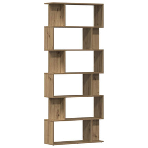 Bücherregal Artisan Eiche 80x24x192 cm