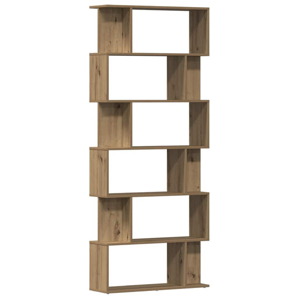 Bücherregal Artisan Eiche 80x24x192 cm