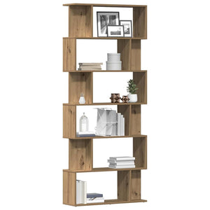 Bücherregal Artisan Eiche 80x24x192 cm