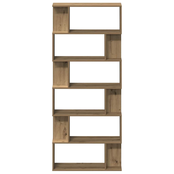 Bücherregal Artisan Eiche 80x24x192 cm