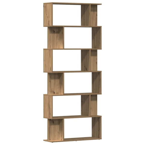 Bücherregal Artisan Eiche 80x24x192 cm