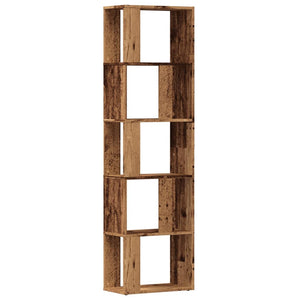 Bücherschrank Altholz-Optik 45x24x159 cm
