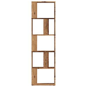 Bücherschrank Altholz-Optik 45x24x159 cm