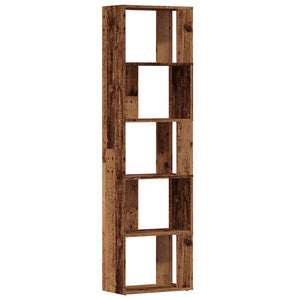 Bücherschrank Altholz-Optik 45x24x159 cm
