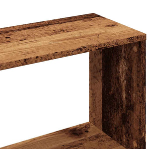 Bücherschrank Altholz-Optik 45x24x159 cm