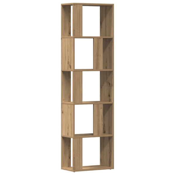 Bücherschrank Artisan Eiche 45x24x159 cm