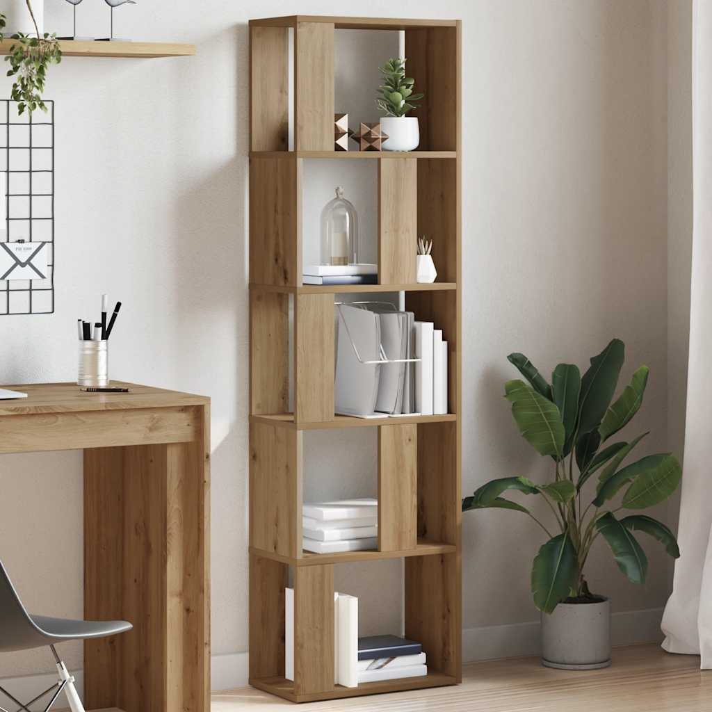 Bücherschrank Artisan Eiche 45x24x159 cm