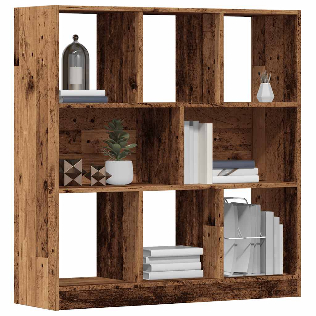 Bücherregal Altholz-Optik 100cm