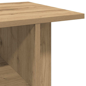 TV-Regal Artisan Eiche 80 cm mit Rollen