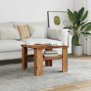 Couchtisch Altholz-Optik 60x60 cm