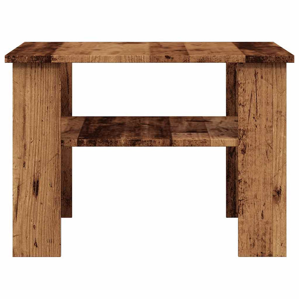 Couchtisch Altholz-Optik 60x60 cm