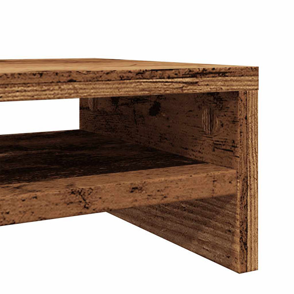 Monitorständer Altholz-Optik