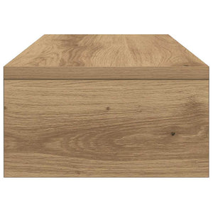 vidaXL Support d'écran chêne Artisan 42x24x13 cm Bois d'ingénierie