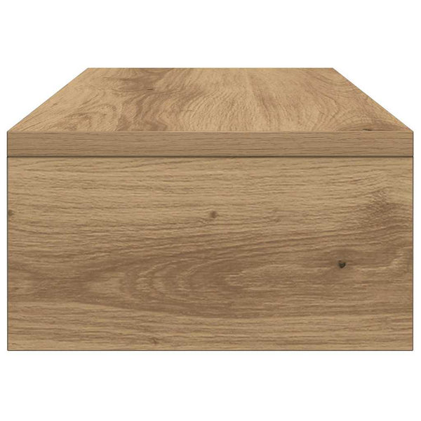 vidaXL Support d'écran chêne Artisan 42x24x13 cm Bois d'ingénierie