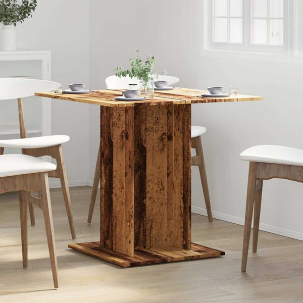 Esstisch Altholz-Optik 80x80 cm