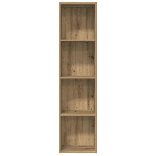 Bücherregal TV-Schrank Altholz-Optik 36x30x143 cm