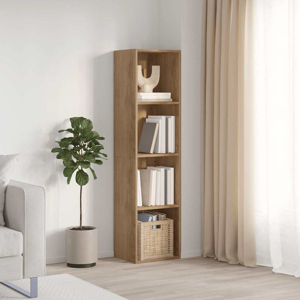 Bücherregal TV-Schrank Artisan-Eiche 143 cm
