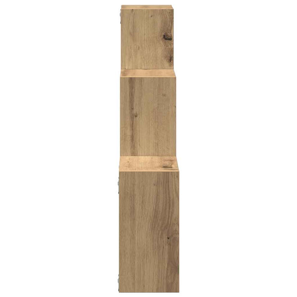 Wandregal Artisan-Eiche 68x15x68 cm