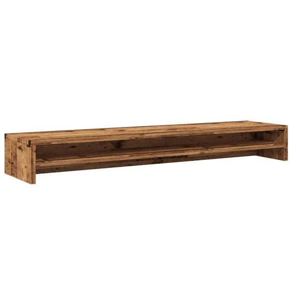 Monitorständer Altholz-Optik 100 cm