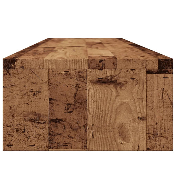 Monitorständer Altholz-Optik 100 cm